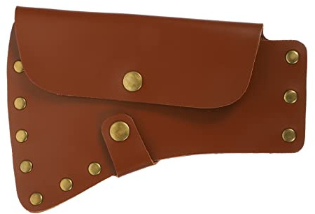 Artibetter Portable Pu Leather Cover for Protection, Sturdy Universal Blade Sleeve Suitable for Camping and Outdoor Activities, Sturdy Tool Holster for Cutting and Splitting Tasks