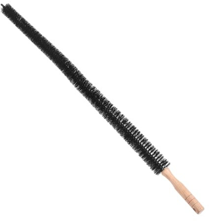 LOEFLIFA Multifunctional Washing Machine Cleaning Brush Long Handle Dryer Vent Cleaner Brush for Home Use Wooden Handle for Comfortable Reach and Deep Cleaning