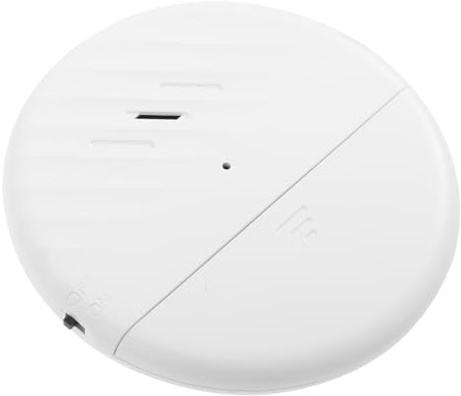 Uonlytech Tür und Fensteralarm mit Vibrationssensor 125 Alarmsignal Unsichtbares Design aus ABS für Hausschutz und Schaufenster