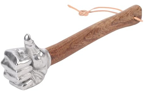 Garsent Hand Hammer with Wooden Handle, Durable Forged Steel Heads, Wooden Claw Hammer, Nail Hammer for Carpentry, Framing, Demolition & More (Thumb Head)