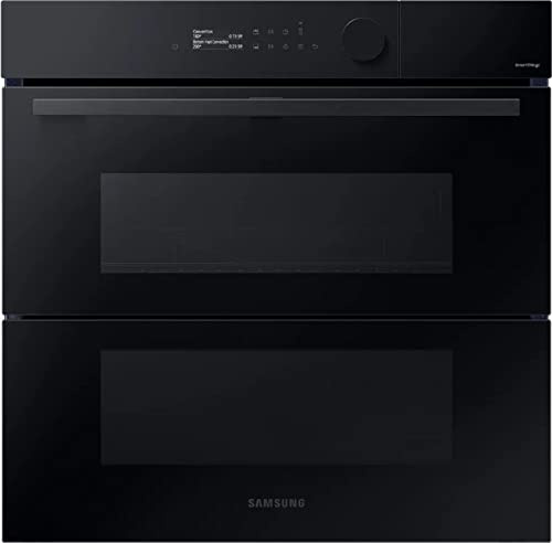 Forno A Vapore Samsung Dual Cook Flex Steam Serie 5 NV7B5770WBK Incasso Doppia Porta 60 Cm 76 L Grill Pirolitico Wifi Nero Classe A+ (Ricondizionato)