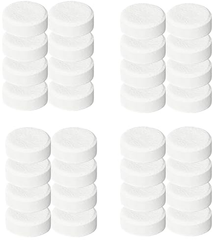 32 PCS Pastillas de Limpieza para Botellas, Pastillas Limpieza Cafetera, Cleaning Tablets - Eficientes para Eliminar Incrustaciones y Olores, Limpieza Segura para Acero Inoxidable, Vidrio, Plástico