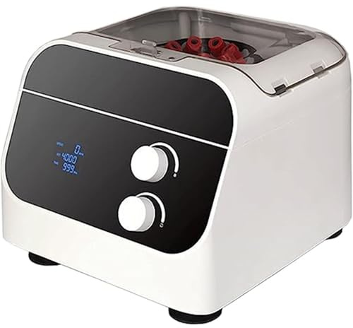 LIULIQ Centrifuga Digitale Elettrica, Centrifuga Intelligente da Laboratorio con Forza Centrifuga Relativa di 1920xg, Intervallo di velocità 0~4000 Giri/min E Timer da 0 a 99 Minuti per Separatore