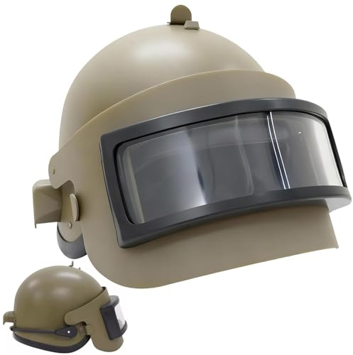 LZAQHMT Elmetto Tattico Militare Russo Con Visiera In Acciaio - Casco Tattico Per Softair, Paintball, Cosplay E Costumi Protettivi(Cb)