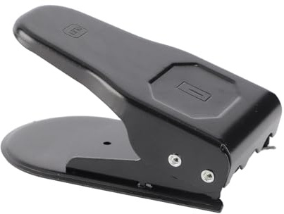 RASTKY Taglierina Universale per Schede SIM 3 In 1 Converte In Modo Efficiente SIM Standard/Micro/con 3 Adattatori 1 Ago per Telefoni Cellulari In Lega di Zinco nel Colore Mostrato