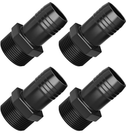 Schwimmbadpumpen-Schlauchadapter - Anschlussstück Poolfilter - Filteranschluss Pumpe | Schwimmbecken, Schlauchadapter Poolpumpen | 1,5-Rohrverbinder