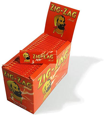 Zig Zag Zigarettenpapierbox, 100 St&uuml;ck