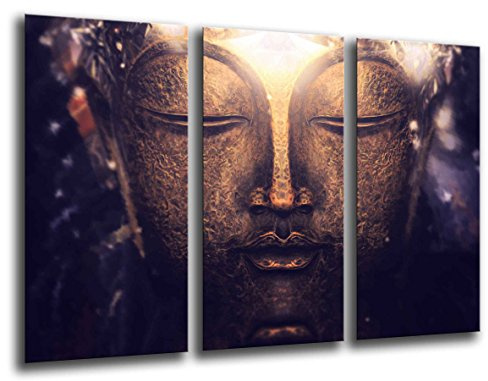 Wandbild - Buddha Buddha, Entspannung, Entspannung, Zen, 97 x 62 cm, Holzdruck - XXL Format - Kunstdruck, ref.26110