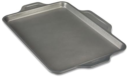 All-Clad 11644914141 Pro-Release Nonstick Bakeware Half Sheet Pan, Steel, Gray