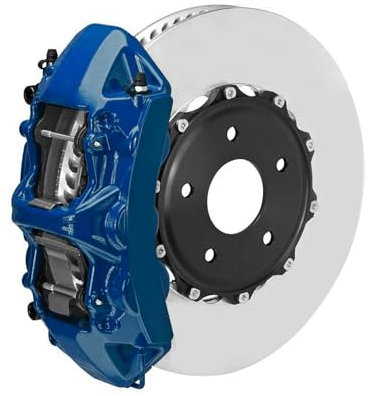 OMAC Bremssattellack Bremssattelfarbe Auto Lack Set | Bremsenreiniger und das Härtemittel Hitzebeständig Komplettsatz kompatibel mit 4 Bremssättel 7-teiliges