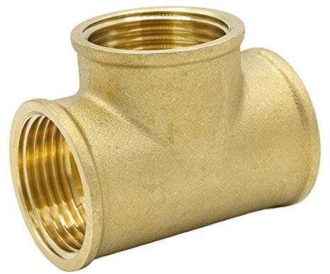VARIOSAN T-Stück 90° 15525, 1/2 IG, Messing