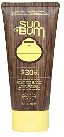Sun Bum Original SPF 30 Sun Cream Lotion, Moisturizing Sunscreen with Vitamin E, Vegan and Reef Friendly, Broad Spectrum UVA/UVB Protection, 177ml