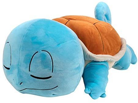 Bandai - Carapuce (Squirtle) 40 cm - Mjuk sovande plysch - JW0220