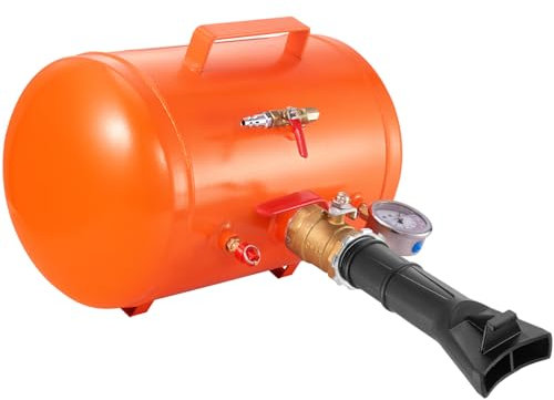 VEVOR Canon à Air 19 L Gonfleur de Pneus 145 PSI Compresseur d'Air Portable 85-116 PSI Pression de Fonctionnement pour Tracteur Camion ATV Voiture et Réparation Automobile Atelier Bricolage Voitures