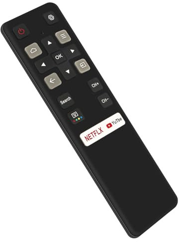Replacement IR Remote SRC802V Sub RC802V FNR1 LRC802V, Universal Remote Control Fit for TCL TV 42A342 32A343 40A343 32A345 40A345 43A443 50A443 55A443 65A443 43A445 50A445 55A445 65A445 75A445 50A547