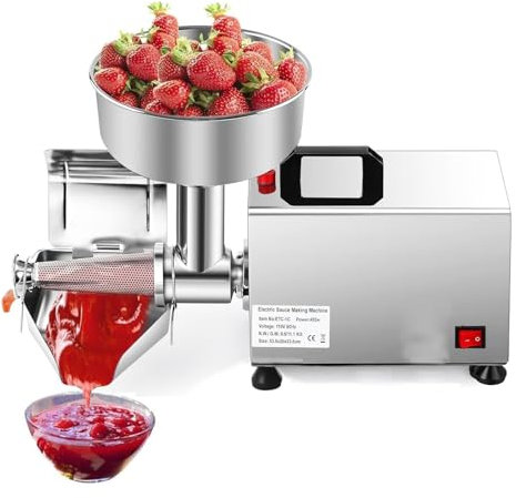 Passapomodoro Elettrico Da 370 W, Macchina Per Macinare I Pomodori Commerciale, Pressa Per Alimenti In Acciaio Inossidabile, Spremipomodoro, Schiacciapatate,110