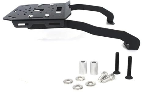 HCPAVEXT Schwarze Gepäckträgerabdeckung Für Motorrad-Heckrahmen, Gepäckträgerhalter, Ablage, Topcase-Halterung Für Suzuki Für V-Strom 800 DE 2023-2024 Motorradzubehör