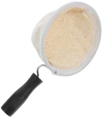 ASAKKURA Filtro De Café Reutilizable Mango De Madera Bolsa De Filtrado De Café Goteo Para Casa Oficina y Viajes