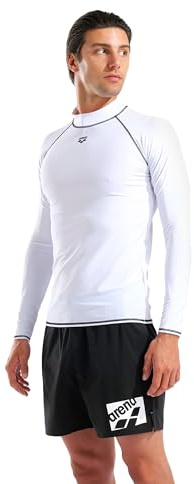 Arena Herren M Arena Rash Vest L/S Graphic Shirt