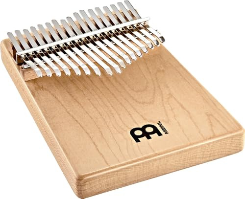 Sonic Energy Massivkörper Kalimba – C-Dur, 17 Töne – Ahornholz – Für Meditation, Yoga, Percussion – Inkl. Zubehör (1B-KL1704S)