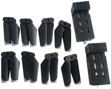 Kit para dron cuadricóptero Mini S128 (2 baterías + 8 hélices)