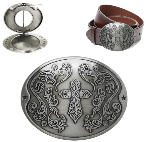 Porte-bière pour Ceinture, Boucle De Ceinture Beer Buckle avec Porte-bière, P orte-canettes Portable, Étui À Bière Mains Libres pour Bouteilles Et Canettes, Boucle De C einture Vintage Western