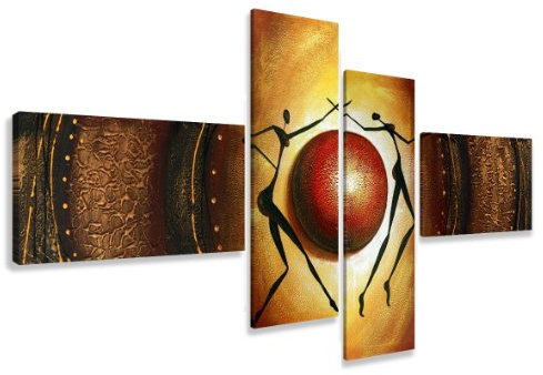 Visario Image sur Toile 195 x 80 cm Modèle N° XXL 6806 Art Tableaux pour la Mur, encadrés, prêts à Poser, Tout Les Images sur châssis géant Bois véritable.