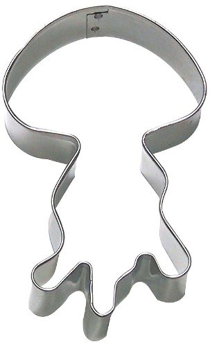Jelly Fish Cookie Cutter 4 Inch - Made in the USA – Foose Cookie Cutters Tin Plated Steel Jelly Fish Cookie Mold