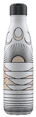 Chilly´s Artist Series Isolierflasche aus Edelstahl in der Farbe Another Day 500ml, Maße: 7cm x 7cm x 26cm, B500ARTDM2