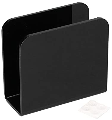 Gsycle Serviettenhalter, Serviettenspender, Fliegender Rock, Taschentuchhalter, Stehend, Serviettenhalter, Schwarz, Acryl, Modern
