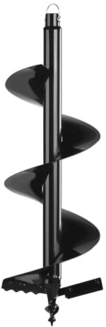 EGO 10-Inch Earth Auger Bit for Standard Fencing, Deck Posts, and General Boring, Compatible with POWER+ Earth Auger and Ice Auger