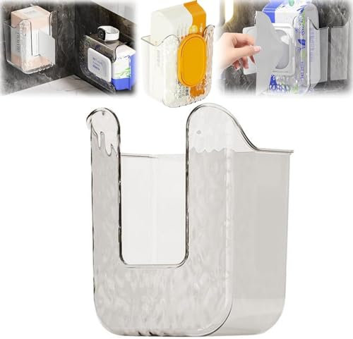 Generisch Papiertuchhalter, Feuchttücher Box, Wandmontage, Weiß, ABS
