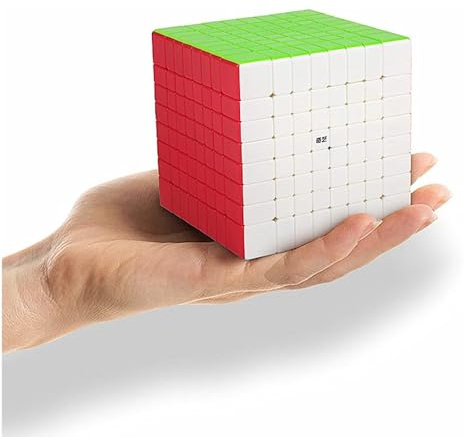 XMDCuber QY Toys Stickerless Speed Cube 8x8, Magic Cube 8x8x8 Puzzle 70MM, Difficult Challenge, Christmas Birthday Gift