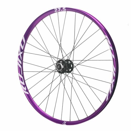 LSRRYD Steckachse Boost Vorderrad/Hinterrad 26 27,5 29 Zoll Enduro Mountainbike Laufrad Aluminium Legierung Felge Scheibenbremsen 7-12 Geschwindigkeit AM DH(Black,Front 15 * 110MM_29)