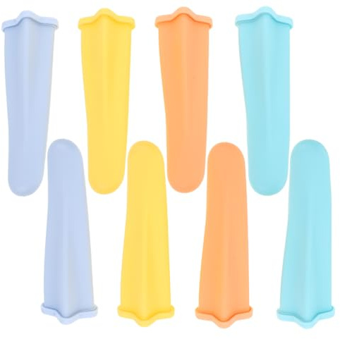 Holibanna 8 Moldes De Silicona Para Paletas De Helado Moldes Para Paletas Con Forma De Moldes Para Paletas Moldes Para Bebidas Frías Moldes Para Helado Moldes Para Chocolate