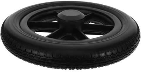 BESTYASH Roues de Rechange pour Fauteuil Roulant avec Pneu Plein Roulettes Antidérapantes pour Déambulateur Manuel