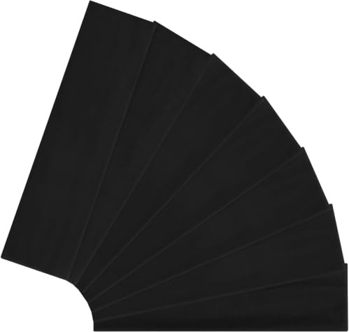Tumurup Stirnband Damen Sport, 7 Stück Haarband Damen Dünn Elastisch Haarbänder Antirutsch Headband Weiches Hair Band Yoga Fitness Laufen