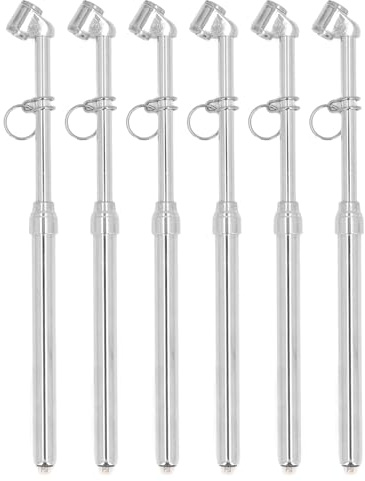Medidor de presión de neumáticos, marca XYZ, tipo lápiz de doble cabeza, para SUV, RV, ATV, camión, coche, bicicleta, motocicleta, 6 piezas, 10 160 PSI