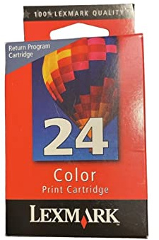 Lexmark Rückgabe-Druckpatrone Nr.24 Tinte 3-farbig 190 Seiten Z1410/Z1420/X3530/X3550/X4530/X4550