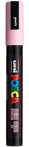POSCA 182519 - POSCA Marker mit mittelfeiner Rundspitze, hellrosa
