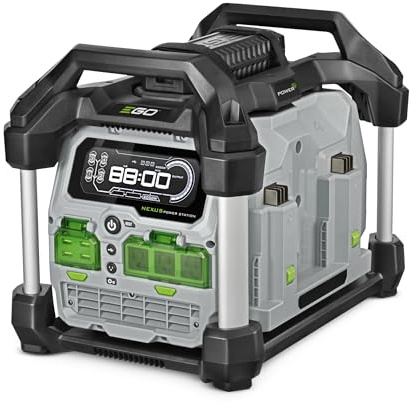 EGO Power+ PST3040 3000W Nexus bärbar kraftstation för inomhus- och utomhusbruk batteri ingår inte silver