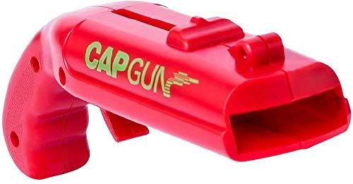YSYPET Spring Cap Launcher Décapsuleur Bière Pistolet Forme Créative Gadgets De Cuisine Boisson Ouverture Tir (Rouge)