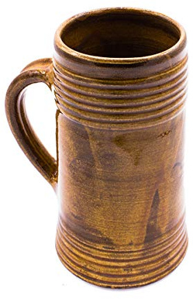 Vehi Mercatus Mittelalterlicher Bierkrug aus Keramik ca. 0,4L