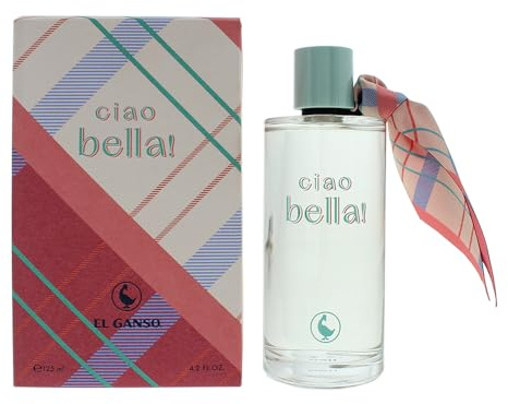 El Ganso Ciao Bella!, Eau de Toilette da Donna, Profumo Donna con Fragranza Agrumata Floreale e Note di Gelsomino, Gardenia e Ribes Nigrum, Ottimo come Regalo Donna, Profumo da Donna 125ml con Spray