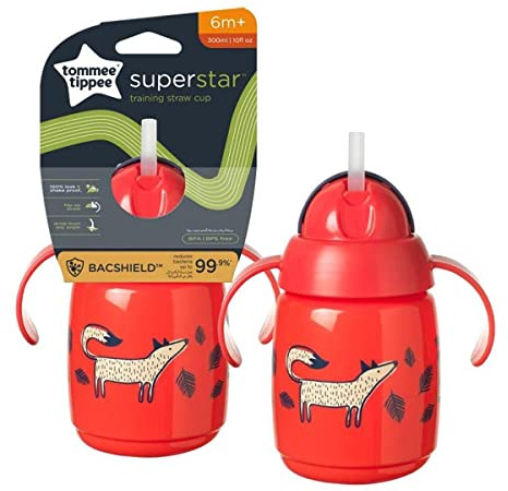 Tommee Tippee Superstar Training Straw Cup 6m+ 300ml