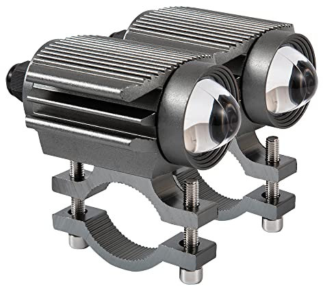 Moto Fendinebbia Faro ausiliario LED per moto faro auto ATV bianco luce di guida