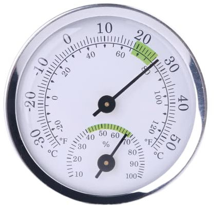 4 Stück Küche Ofen Thermometer Kühlschrank Gefrierschrank Thermometer Mini Haushalt Wandmontage Temperatur Feuchtigkeit Meter Hygrometer
