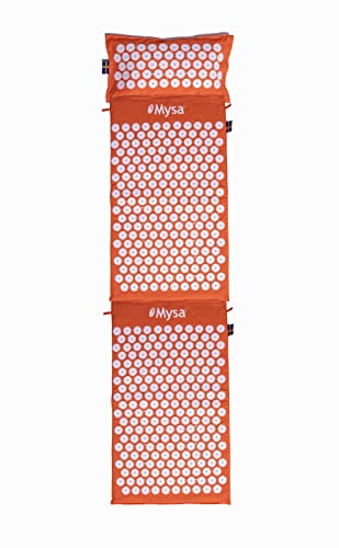 THERMOMAG MYSA DUO XXL : 180 CM DE MAX PROFONDEUR THÉRAPEUTIQUE: ACUPRESSION, MAGNETOTHÉRAPIE, CHALEUR! DOULEURS GÉNÉRALISÉES |GROS CORPS| L'AUTHENTIQUE MAGNETIC MYSA + OREILLER - 7 SACS! + TUTORIEL