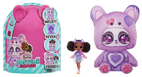 L.O.L. Surprise! Tweens Kostym Surprise Hoops Cutie modedocka med uppblåsbar lila pandadjurdräkt och flera överraskningar inkluderar fantastiskt mode och tillbehör – för barn från 4+