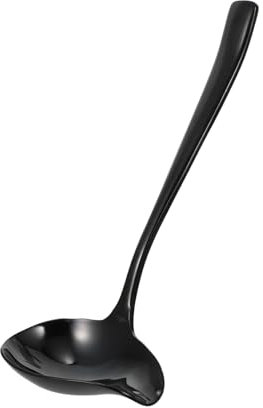 IMIKEYA 3pcs Stainless Steel Kitchen Spoons Ladles Slotted Spoons Cooking Serving Duckbill Sauce Tableware Cutlery